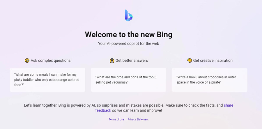 Bing AI即日起全面开放