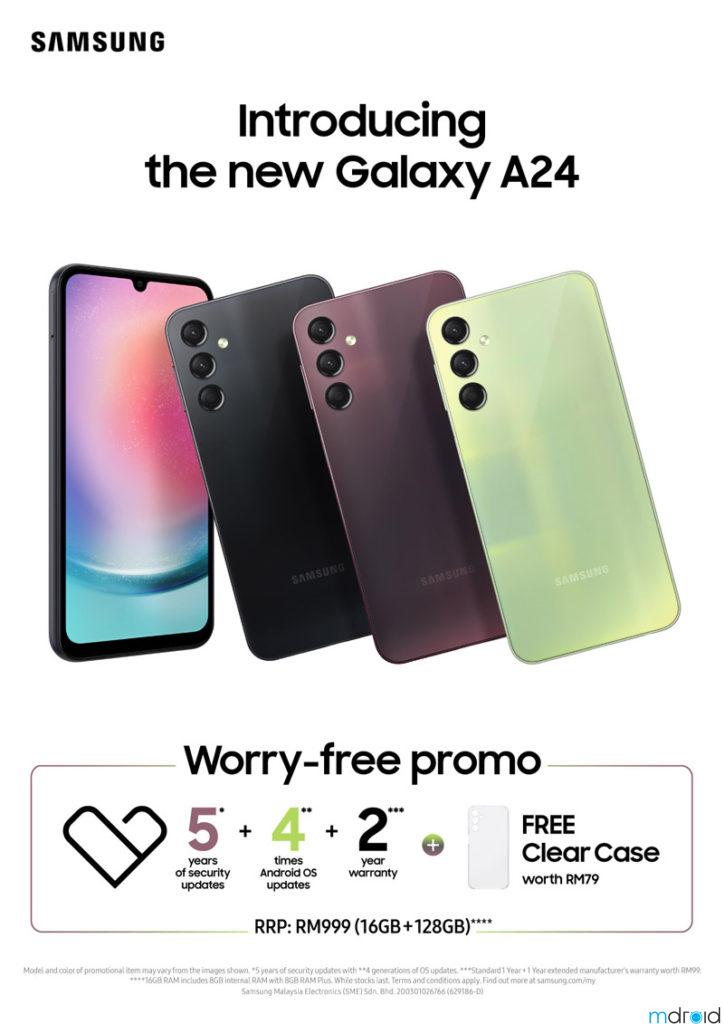 大马三星Galaxy A24发布：售价RM999！ 3