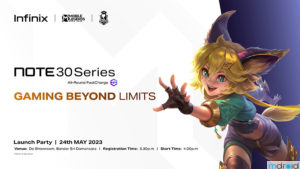 大马Infinix Note 30系列将于5月24日发布