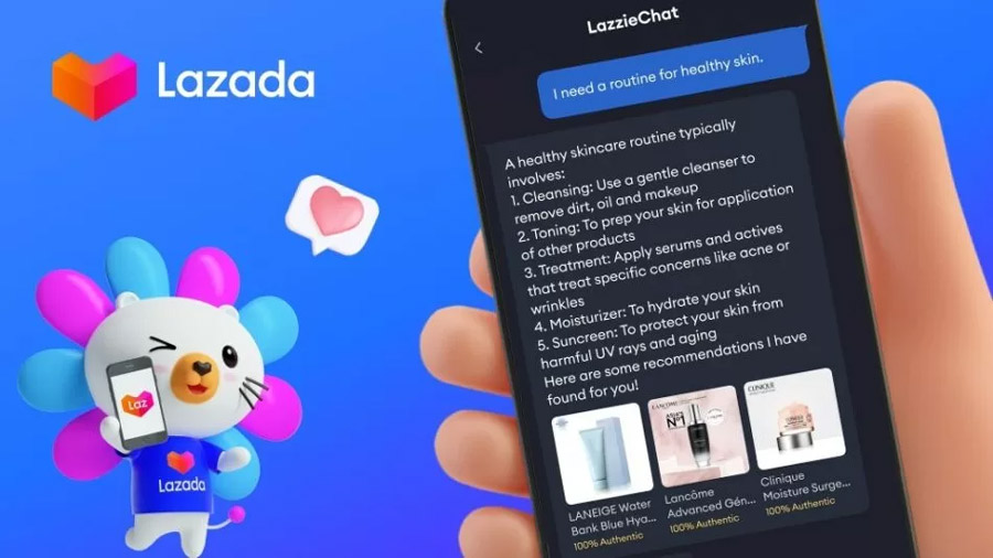 Lazada推出ChatGPT电商AI机器人LazzieChat