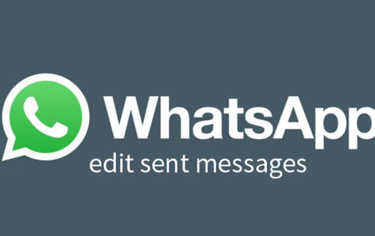 WhatsApp Web推出编辑已发送信息功能！ 4