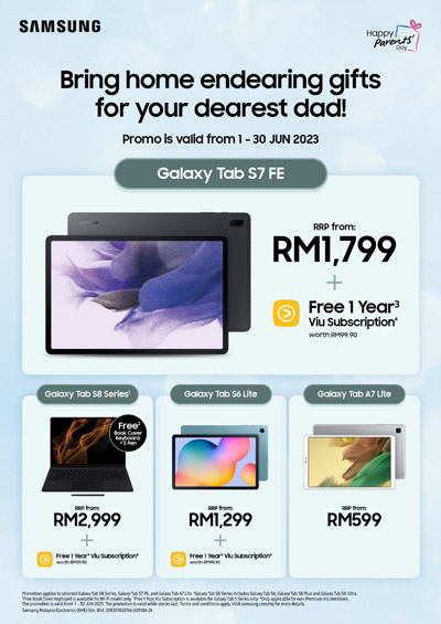 三星Galaxy Tab系列价格调整，节省高达RM800！ 1