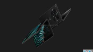 OnePlus V Fold折屏旗舰渲染图曝光