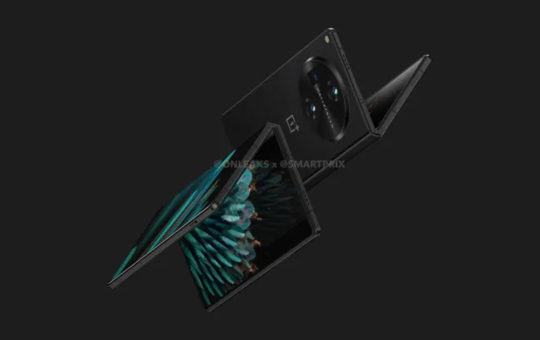 OnePlus V Fold折屏旗舰渲染图曝光