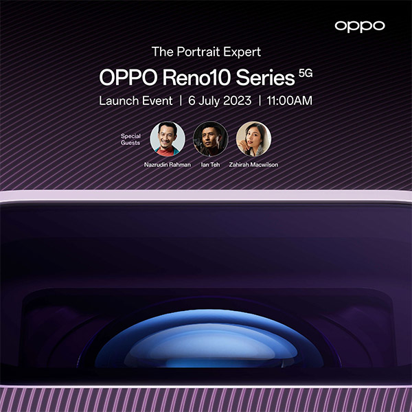 大马OPPO Reno10系列将于7月6日发布！ 1
