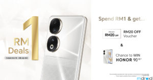 机会来了！只需1令吉即有机会赢得全新HONOR 90！