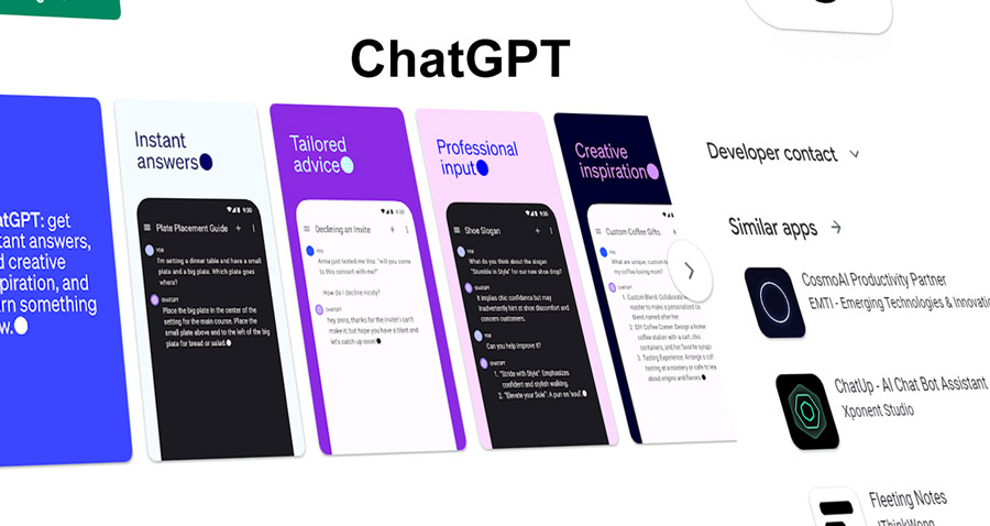 ChatGPT Android App正式开放下载使用！ 1