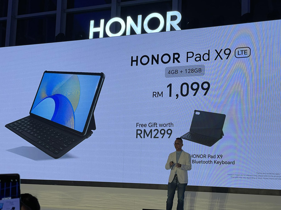 大马HONOR Pad X9 LTE、Pad 8发布：售RM1099起！ 6