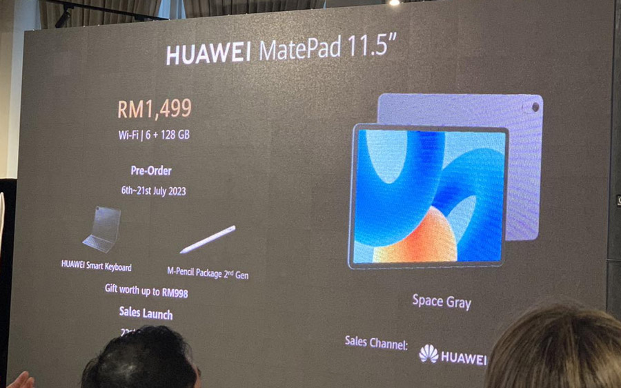 大马华为MatePad Air，MatePad 11.5发布：售RM1499起！ 3