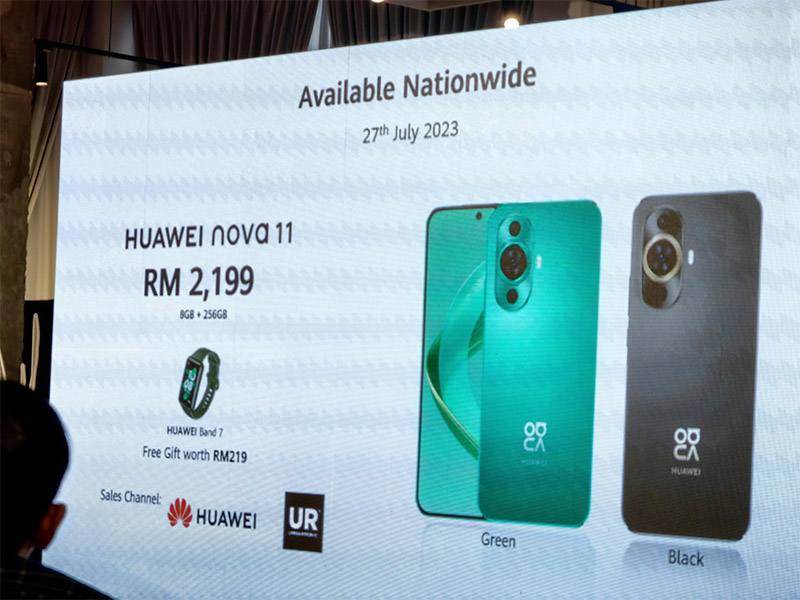 大马华为nova 11系列，Watch 4系列发布：售价RM1299起！ 3