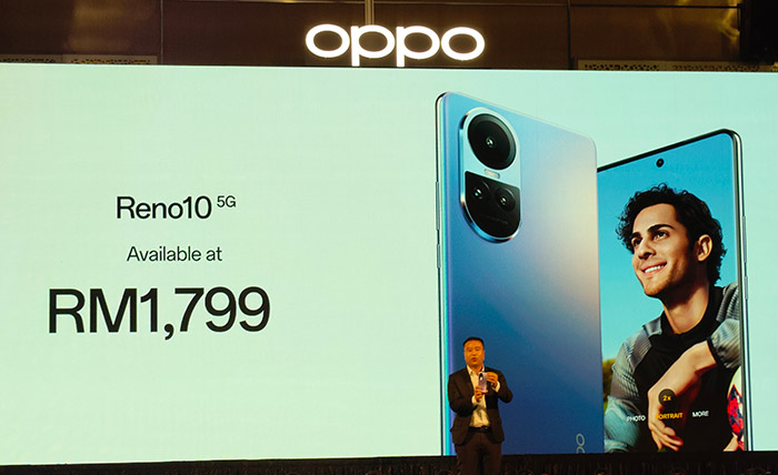 大马OPPO Reno10系列发布：售RM1799起！ 1