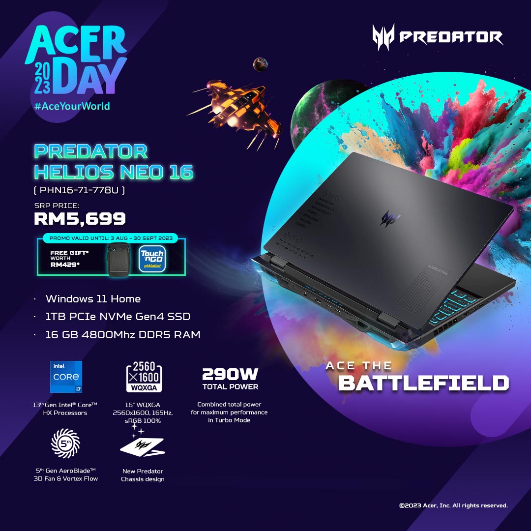 Acer Day 2023 开跑，总值超过RM600,000奖品等你来赢取！ 9