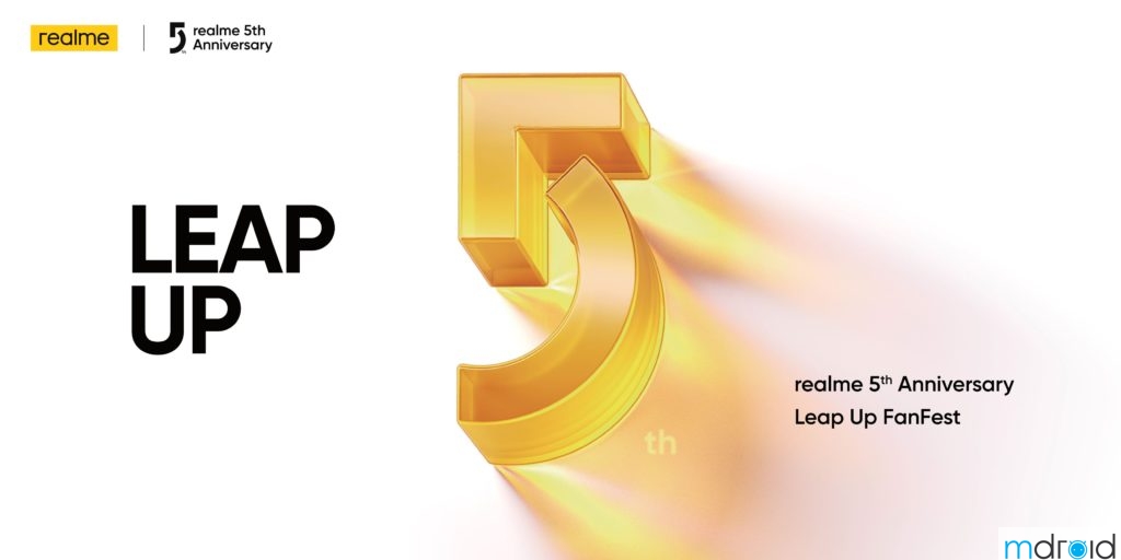 realme 828将推出一系列“五周年越级产品”