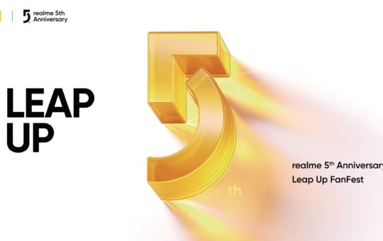 realme 828将推出一系列“五周年越级产品”
