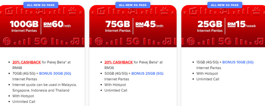 Maxis/Hotlink推出多个5G接入配套：用户可免费试用！ 5