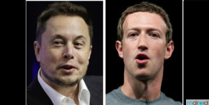 马斯克与祖克柏格斗赛