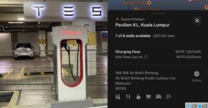 Pavilion KL Tesla超级充电站正式启用