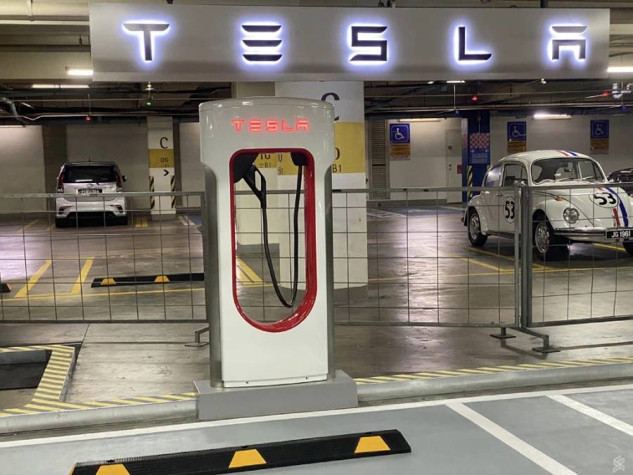 Pavilion KL Tesla超级充电站正式启用，一度电RM1.25 1