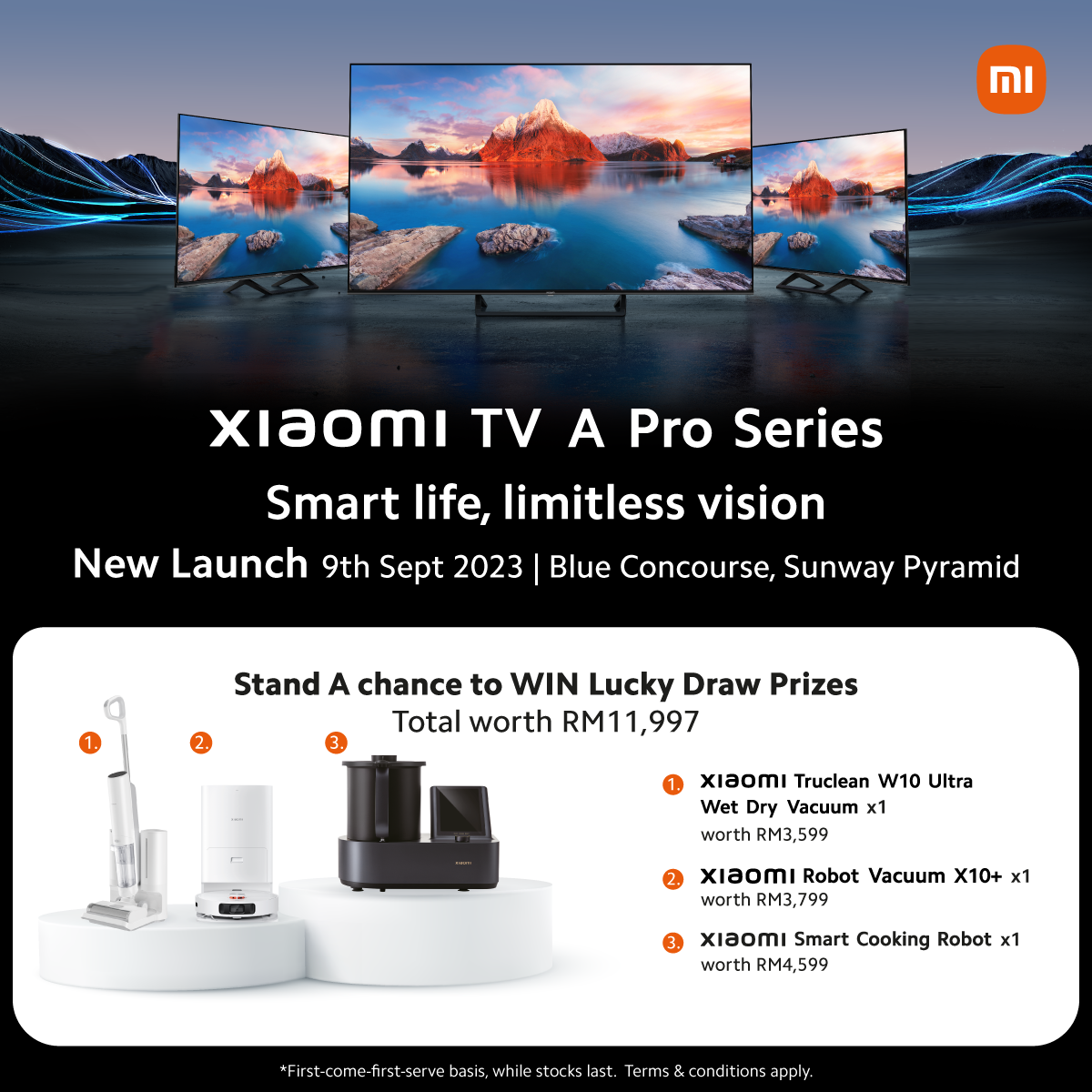 全新小米电视A/A Pro系列上市，早鸟优惠RM899起 36