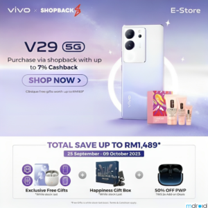 通过Shopback预购vivo V29 5G