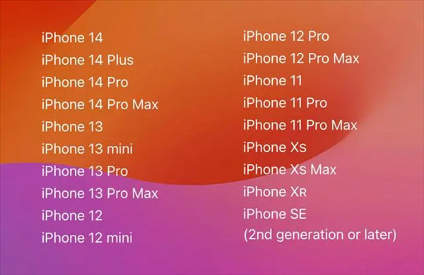 iOS 17 将于9月18日开始推送，看看你的iPhone可以升级吗 4
