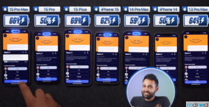 iPhone 15系列续航测试