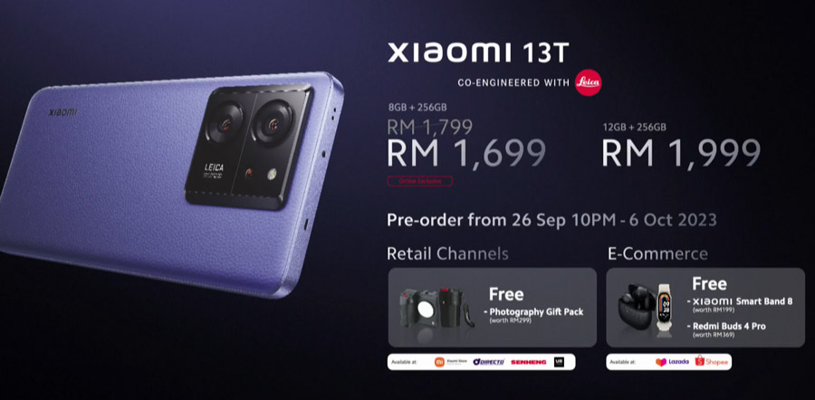 小米13T系列发布：徕卡影像+最高1TB，售价RM1699起！ 12