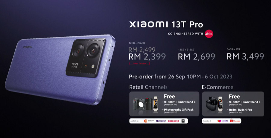 小米13T系列发布：徕卡影像+最高1TB，售价RM1699起！ 11
