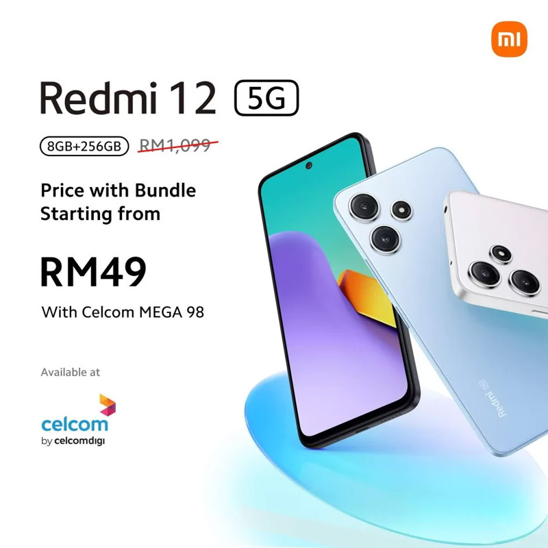大马Redmi 12 5G发布：首发第二代骁龙4，售RM1099！ 3
