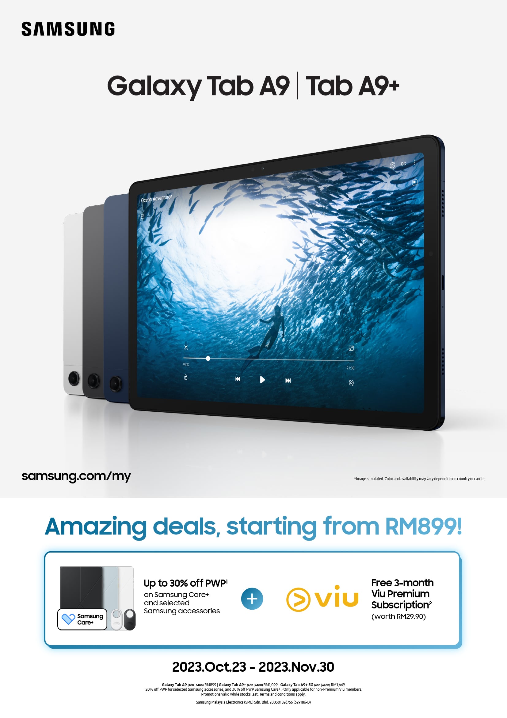 三星Galaxy Tab A9 | A9+ 发布，售价RM899起 8