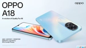 大马OPPO A18发布，售价RM499