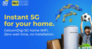 CelcomDigi推5G家用宽频新配套