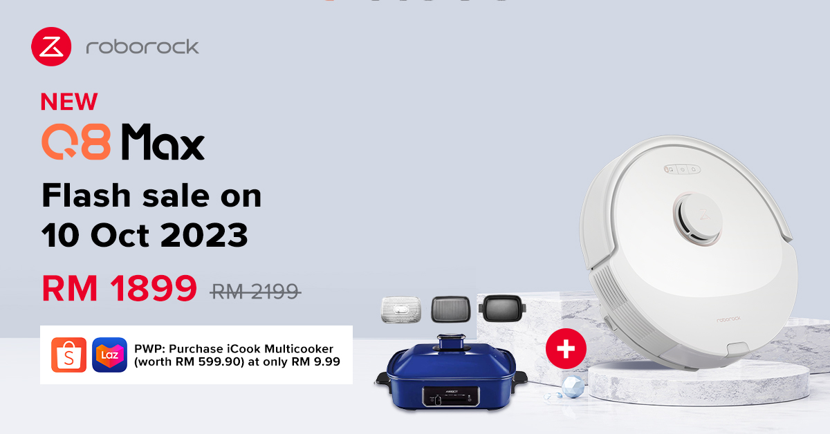 Roborock 10.10闪购促销：优惠高达RM400！ 3