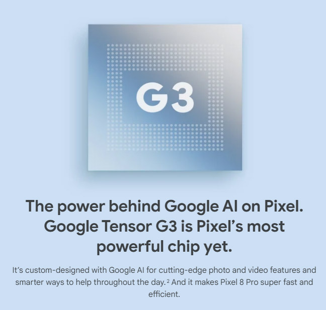 谷歌Pixel 8系列发布：配Tensor G3+新影像系统，售约RM3306起！ 2