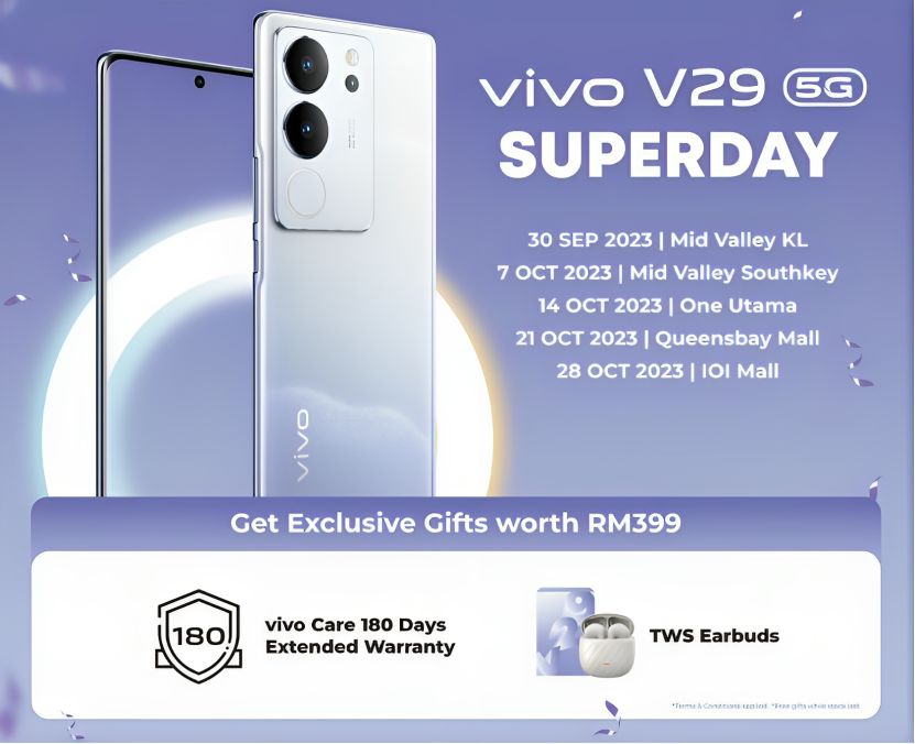 vivo V29 5G Superday开跑