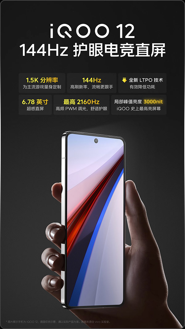 iQOO 12系列中国发布：第三代骁龙8+IP68，售约RM2566起！ 2