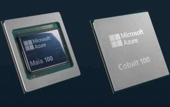 微软公布自研芯片Maia 100