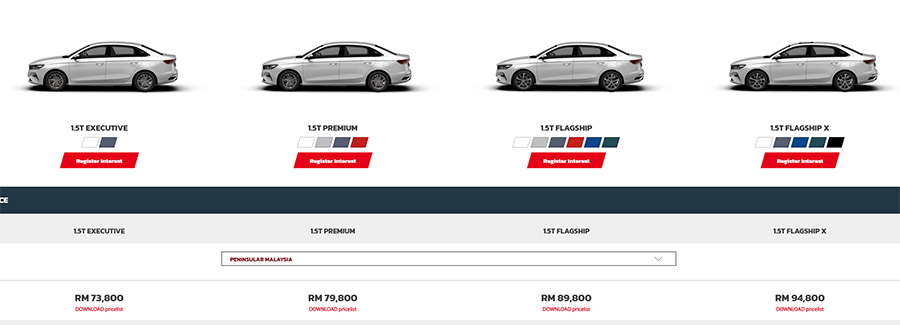 Proton S70轿车发布：售价RM73,800起！ 3