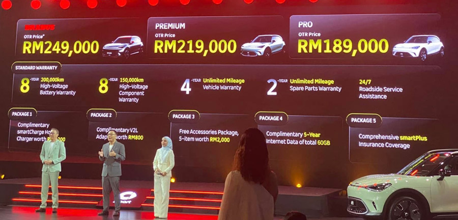 大马Smart #1电动车发布：售价RM189,000起！ 3