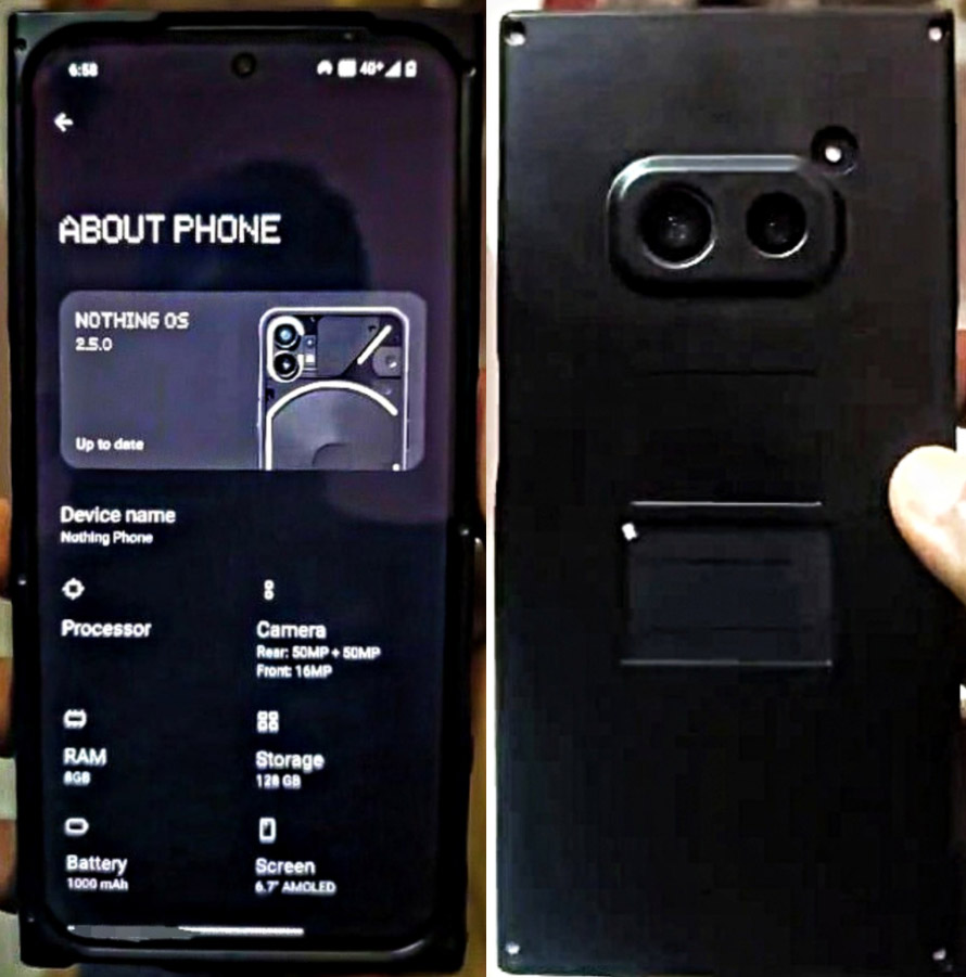 Nothing Phone 2(a) 配置，LED设计，工程机图曝光！ 1