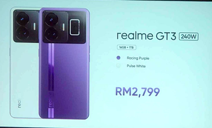 realme GT 3发布：大马首发240W快充，售价RM2799！ 9