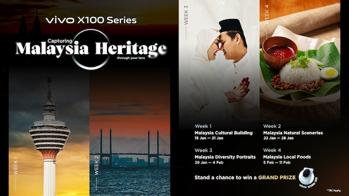 vivo马来西亚举办摄影赛，鼓励人民守护文化遗产