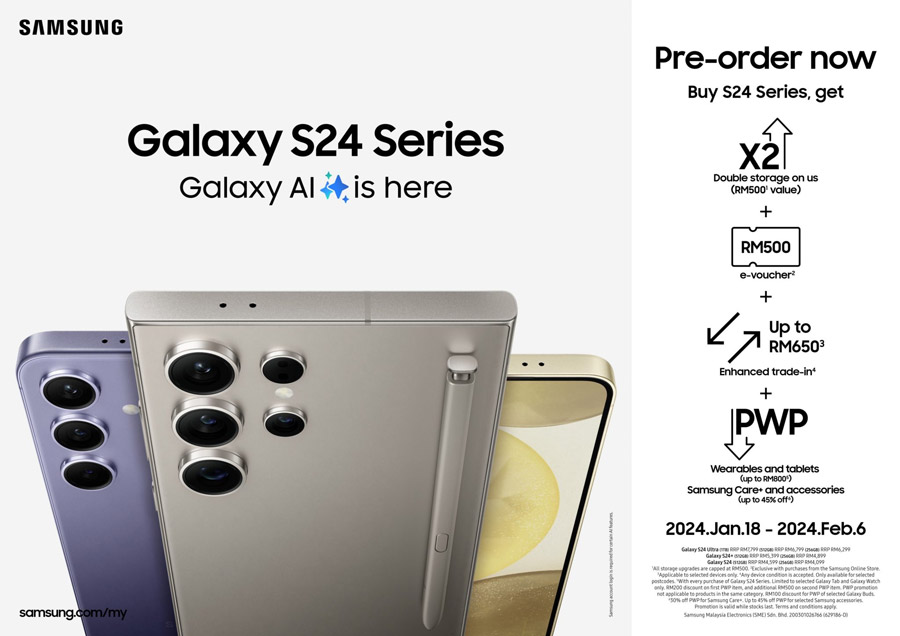 三星Galaxy S24系列发布：首发支持Galaxy AI，售价RM4099起！ 52