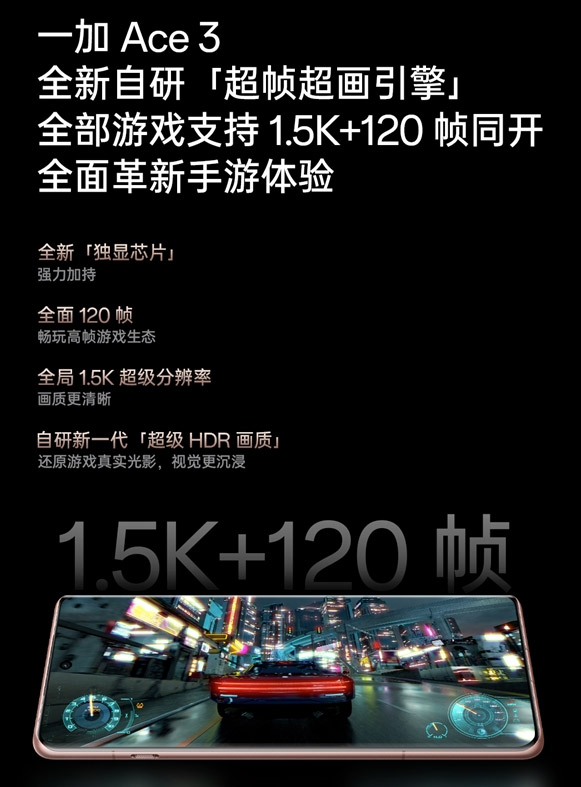 OnePlus Ace 3中国发布：首发1.5K 8T东方屏，售约RM1697起！ 2