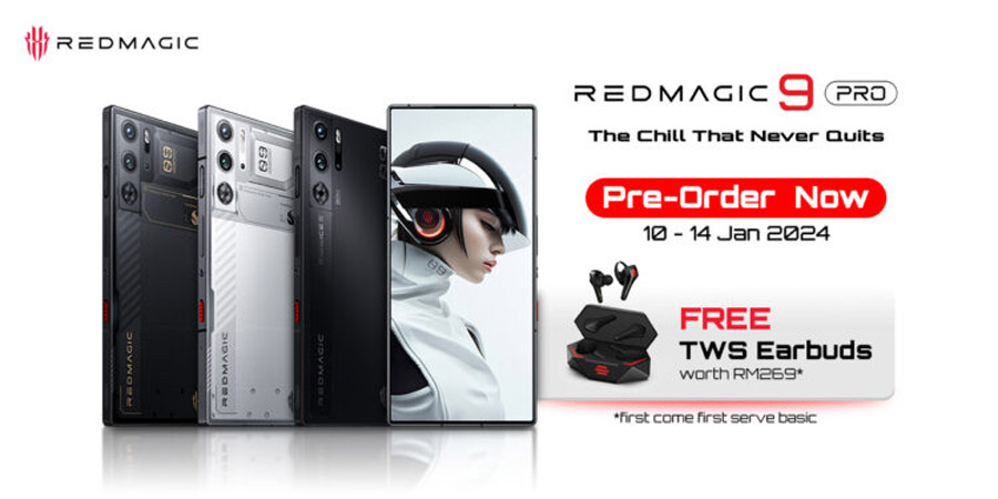 大马Redmagic 9 Pro发布：售价RM3499起！ 1