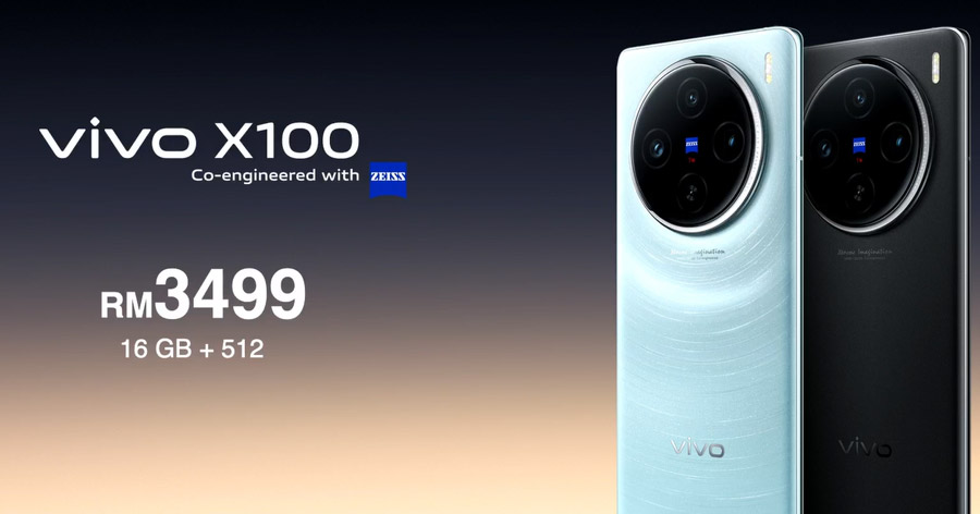 大马vivo X100系列发布：首发天玑9300，售价RM3499起！ 3