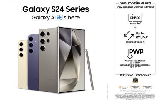 三星Galaxy S24系列现已全国开售，限时优惠高达RM1650 4