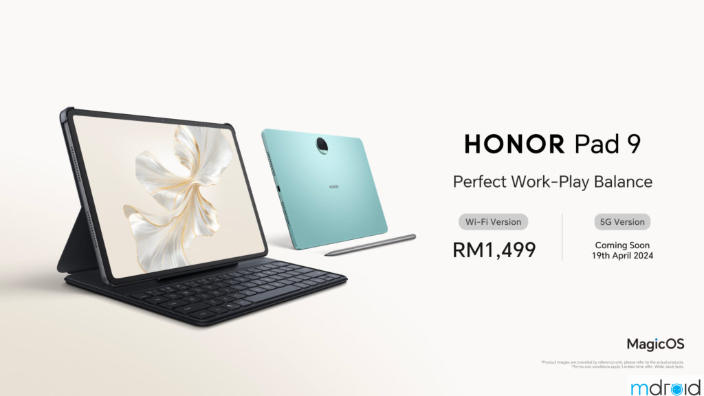 HONOR Pad 9平板电脑3月28日正式开卖
