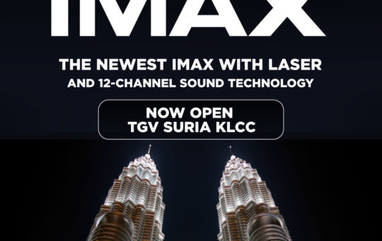 TGV Suria KLCC推出IMAX激光与12声道技术