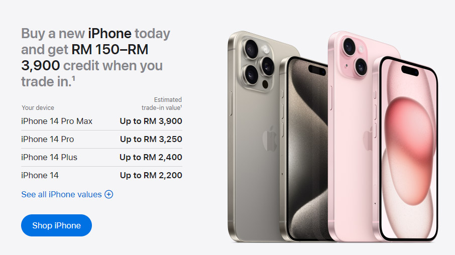 大马苹果推出以旧换新计划：回扣高达RM11,650！ 1